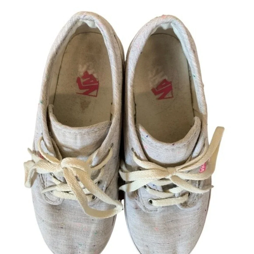 Vans | Gray multi colored Speckled sneakers Missy 1.5‎